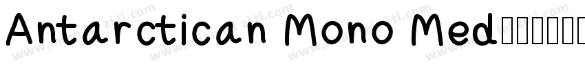Antarctican Mono Med字体转换